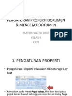 PENGATURAN PROPERTI DOKUMEN