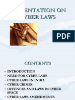 Presentation On Cyber Laws