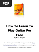 Learn Guitar For Free