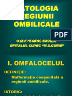 PATOLOGIA REGIUNII OMBILICALE