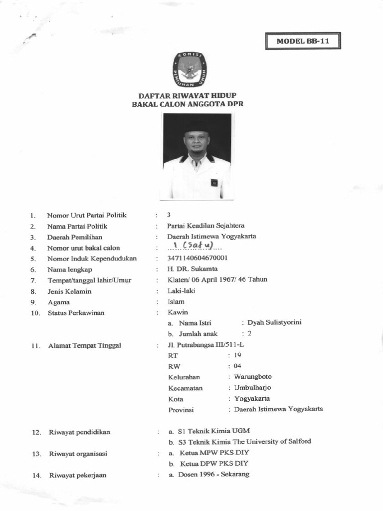 Academic and Professional Profile | PDF