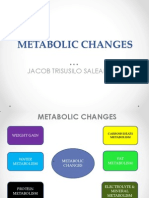Metabolic Changes: Jacob Trisusilo Salean, MD