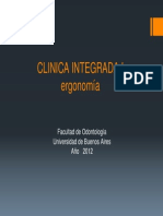 Clinica Integrada I Ergonomia