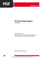 Hennette-Vauchez a Human Dignitas