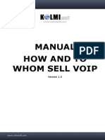 MANUAL HOW TO SELL AND INSTALL VOIP