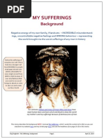 My Sufferings - Background