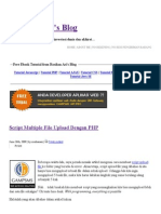 Script Multiple File Upload Dengan PHP