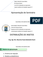 Distribuições de Insetos