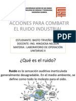 Acciones Para Combatir El Ruido Industrial