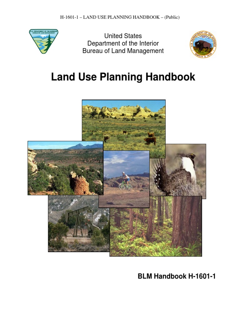 USDI BLM Land Use Planning Handbook National Environmental Policy Act