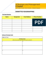 ROADMAPPING FORM - Core Committee