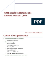ARM Exception Handling and Software Interrupts (SWI) : Introduction To Embedded Systems