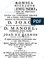 Crónica Doimperador Clarimundo, Por João de Barros, Vol. 2
