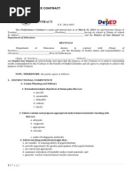 Download Deped Performance Contract Template by Divine Grace Samortin SN217935282 doc pdf