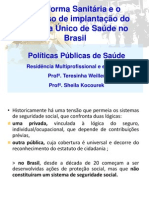 Reforma Sanitria - SUS Aula 19.03