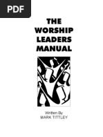 Worship Leader Manual Worship Book Of Exodus