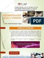 Primera Clase Estomatologia Legal y Forense