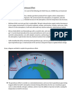 carbon cycle and the greenhouse effect