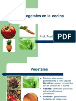 Los Vegetales en La CocinaAbril 2011