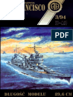 Halinski Model Kartonowy 1994-03) - USS SanFrancisco