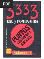 60734194 3333 Livro de Ponto Riscado de Exu Pomba Gira