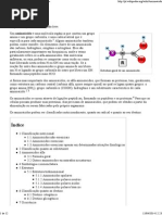 Aminoácido – Wikipédia, a enciclopédia livre