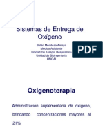 Sistemas de Entrega de Oxigeno JUNIO 2006