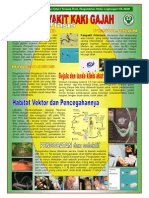 Poster Penyakit Kaki Gajah FILARIASIS