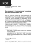 Tarea Esqueleto Psicodrama