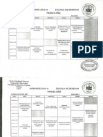 Horarios 1ero