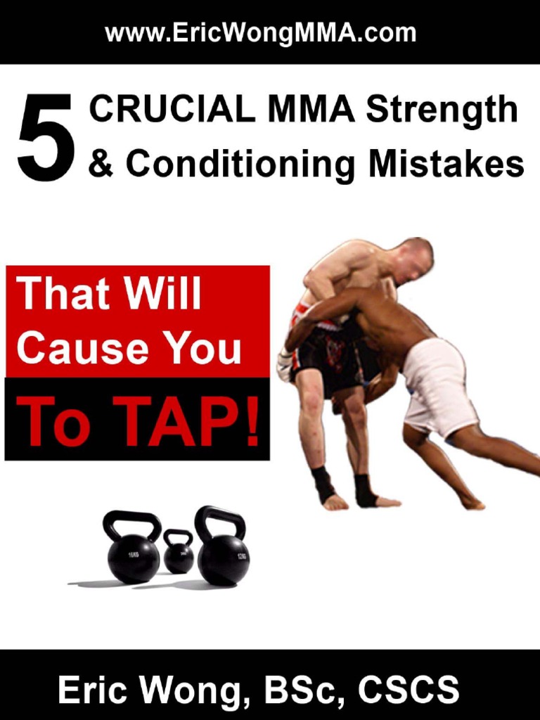 MMA Strength and Conditioning Guide PDF Mixed Martial Arts