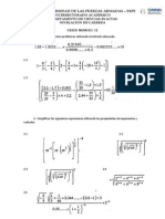 Deber Uno Matematicas