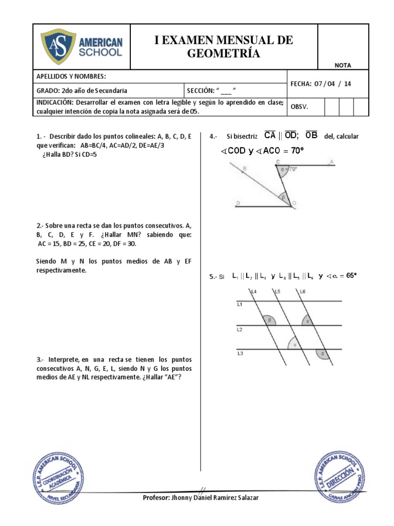 Geometria 2do A Y B