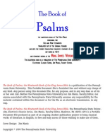Bible Psalms
