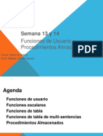 Base Datos - Tema Funciones y Procedimientos WBG