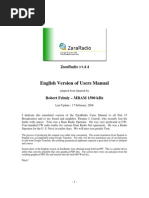 Download Zara Radio User Manual by pafilco SN21803160 doc pdf