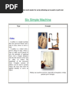 Simple Machines (Physics)