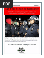 Let Your Motto Be Resistance - Self Defense Manual