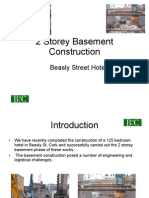 Two Storey Basement Construction