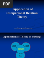 Application of Interpersonal Theory