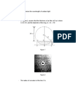 Newton's Rings Experiment