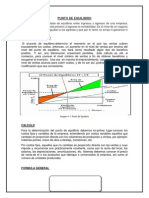 Punto de Equilibrio .. 1 Tarea