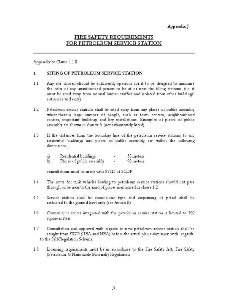 Appendix J | PDF | Filling Station | Corrosion