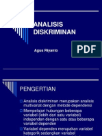 Analisis Diskriminan