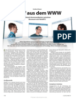 WebRTC Seiten aus ct Magazin für Computertechnik No 19 2013 (Verlag) (Clubedition)