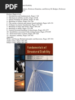 Fundamentals of Structural Stability