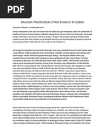 Download Pakaian tradisional rungus by Hezron Henry SN218053424 doc pdf