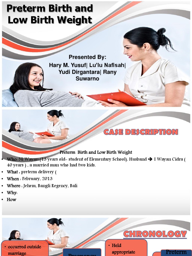 Preterm Birth and Low Birth Weight | PDF | Preterm Birth | Low Birth Weight