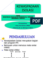 Kewaspadaan Isolasi IPCN 2012