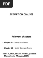 Download law exemption clause by Clarence Gan SN218055261 doc pdf